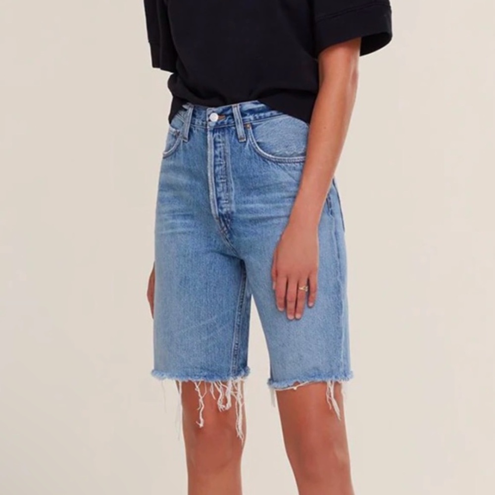 AGOLDE‎ 90's Pinch Waist Short in Marquee - Picture 2 of 10